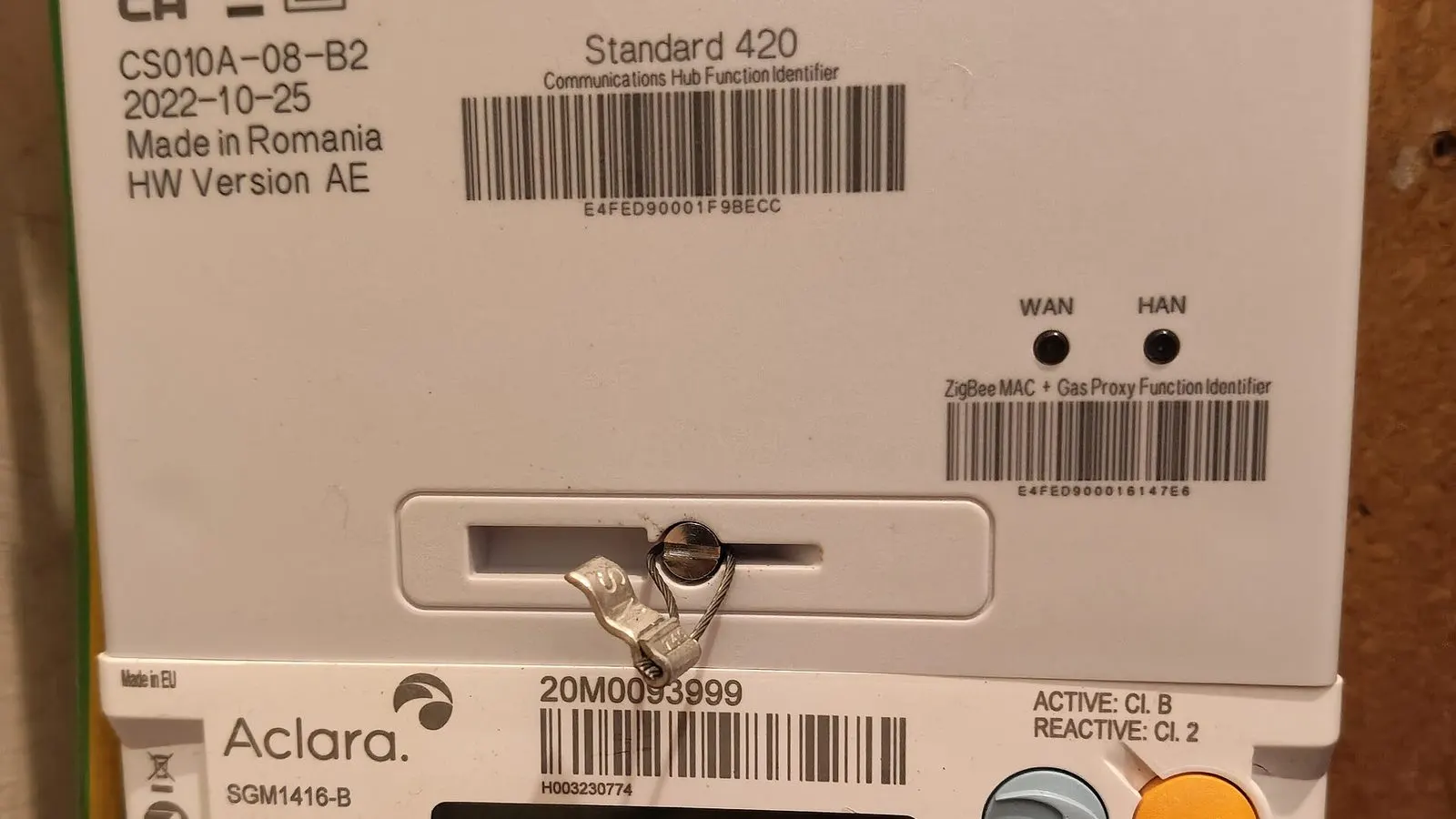 Slimme elektriciteitsmeter die verbruik meet, de basis voor een dynamisch energiecontract